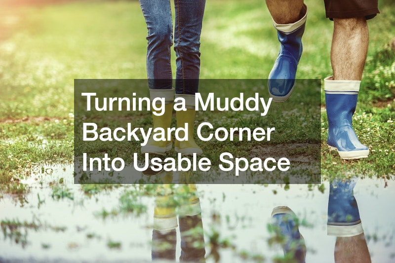 Turning a Muddy Backyard Corner Into Usable Space